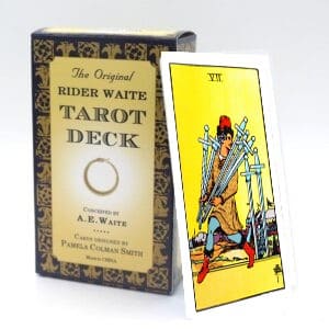 Seven Of Swords meaning for upright and reversed positions using the Rider-Waite tarot deck.